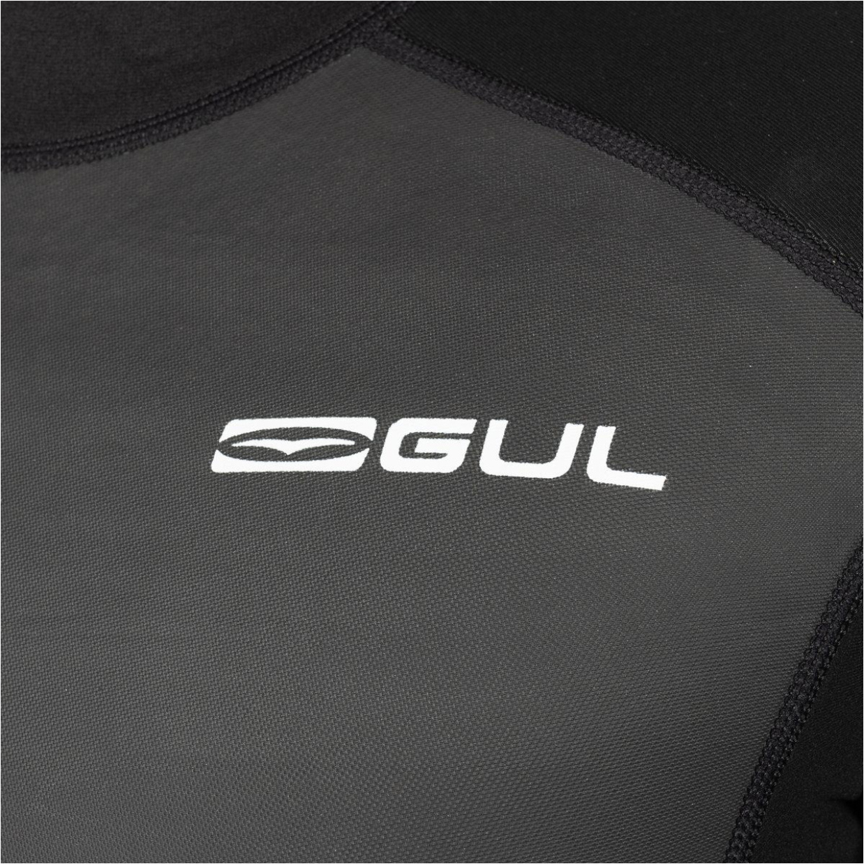 2025 Gul Mens Response 3/2mm Flatlock Back Zip Wetsuit RE1321-C1 - Black